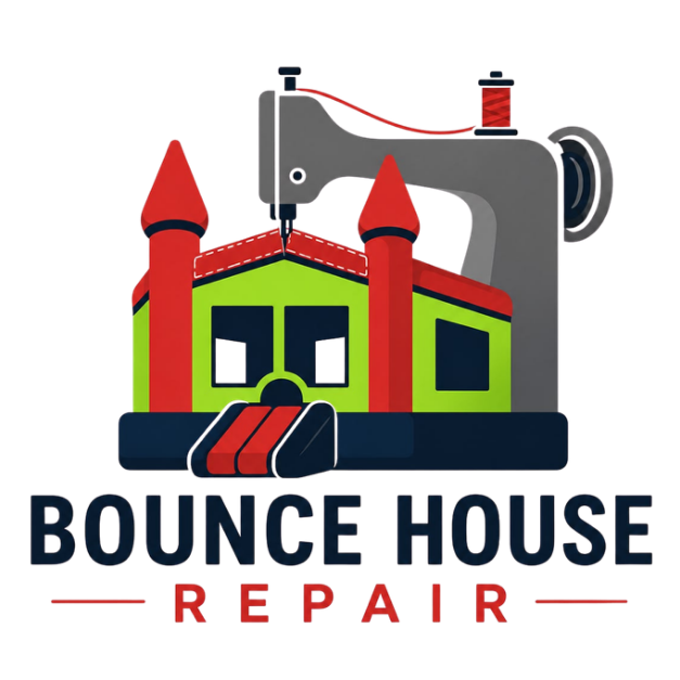 Bounce house repair logo