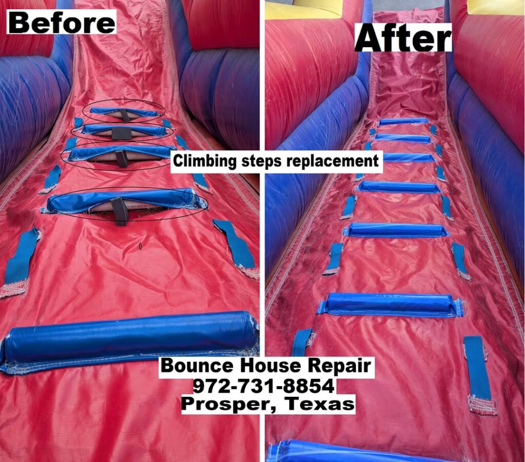Climbing steps replacement