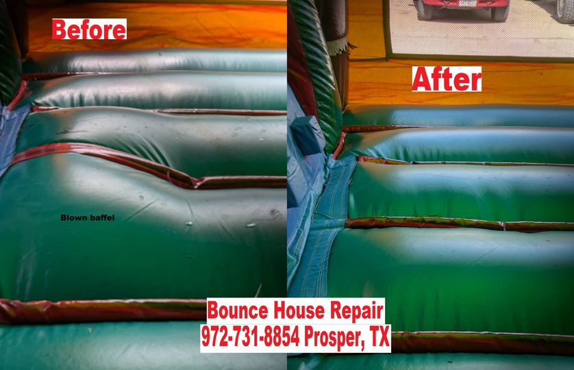 blown baffle repair